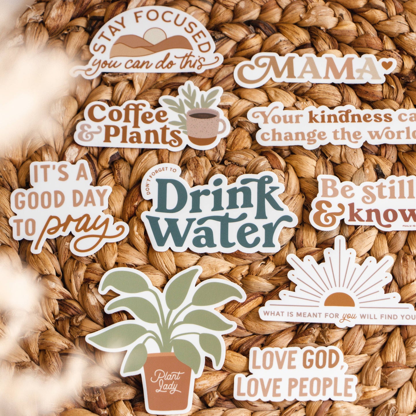 Coffee & Plants Sticker