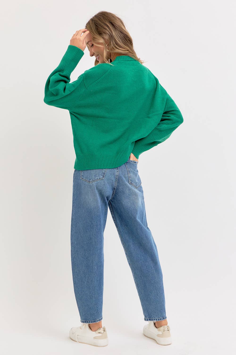 HOLIDAY SWEATER IT'S THE SEASON: IVORY / Contemporary / S