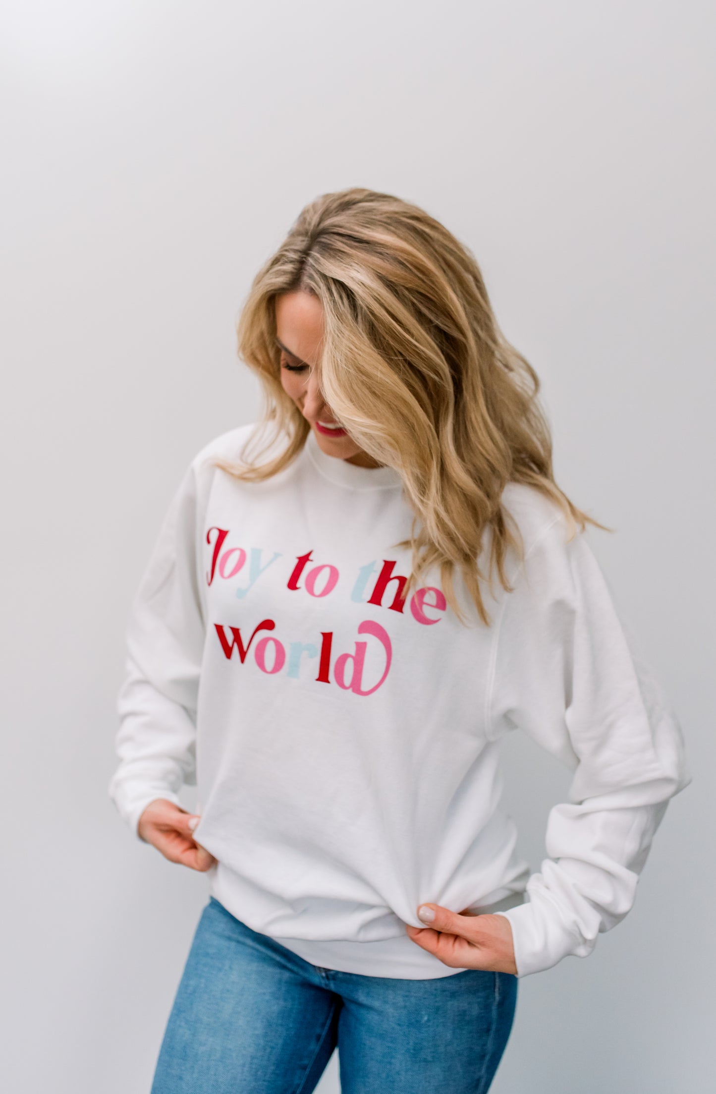 Joy To The World Graphic Sweatshirt